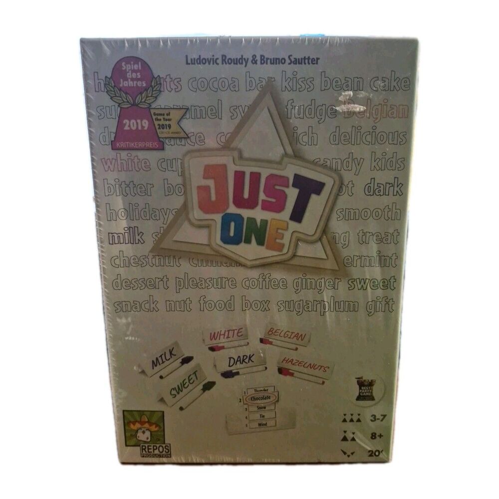 Just One Board Game Factory Sealed NEW